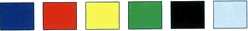 Standardfarben f�r Premark-Markierung