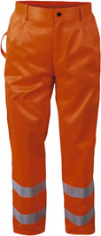Warnhose orange