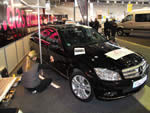 Autobeschriftung auf der Automobil 2011 in Freiburg