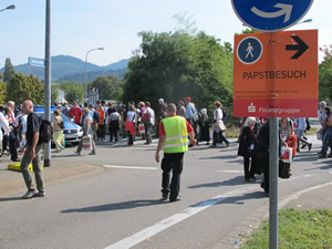 Pilger auf dem R�ckweg