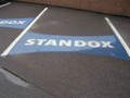 Parkplatzbeschriftung