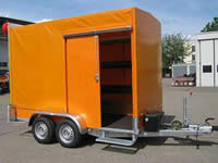 Gerätehänger mit Z616, LED-Leuchtpfeil und LED-Blitzleuchten