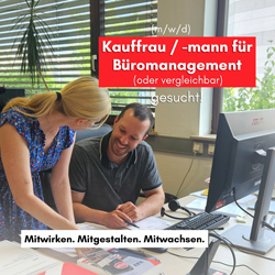 Mitarbeiter*in Verwaltung gesucht Mitarbeiter*in Verwaltung gesucht