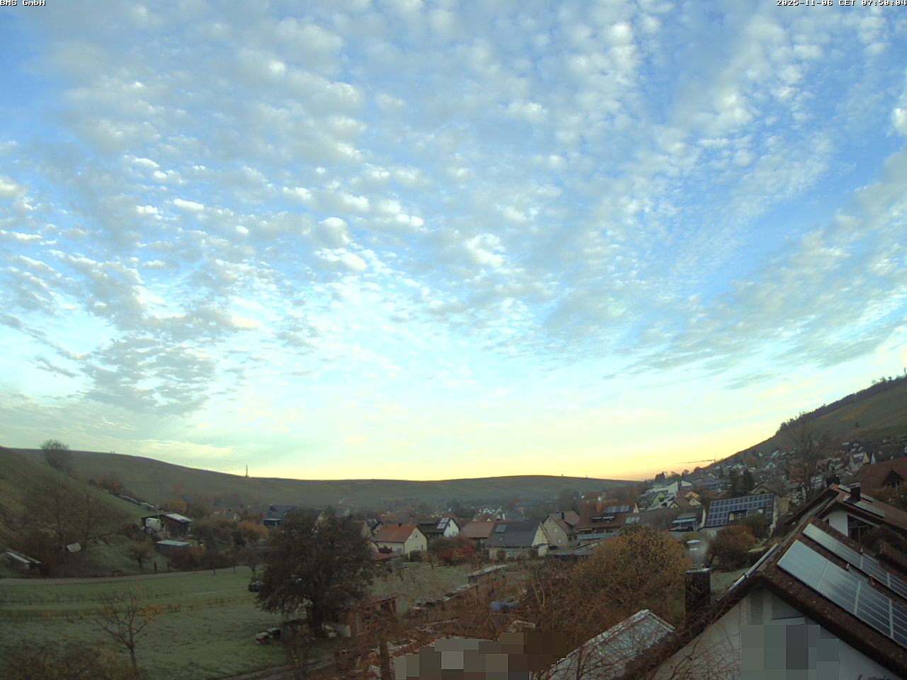 Wettercam Pfaffenweiler Blickrichung Nord-Westen